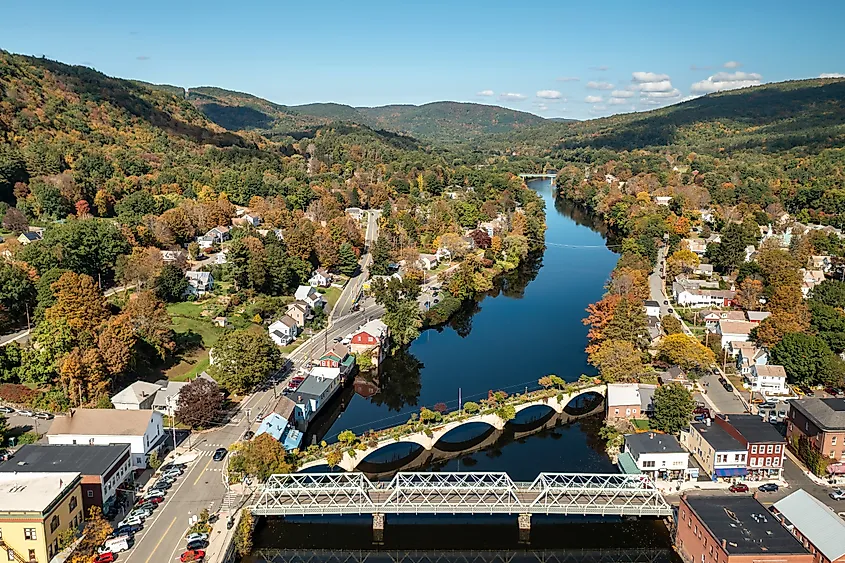 Shelburne Falls, Massachusetts.