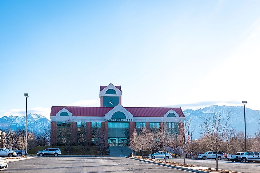 Sandy City Hall in Sandy, Utah