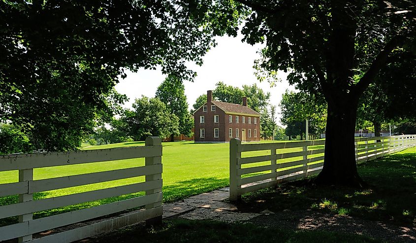 The East Family Brethren's Shop in Harrodsburg, Kentucky.