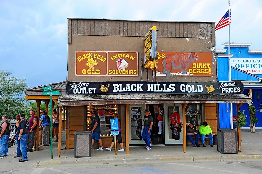 Black Hills Gold at Wall Drug Store in Wall, South Dakota