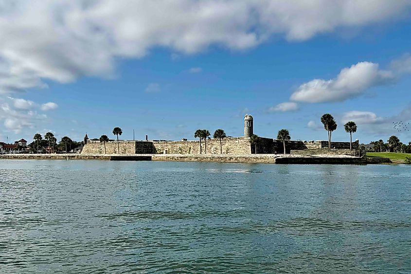 A view of St Augustine Castillo de San Marcos National Monument  photo by Bryan Dearsley
