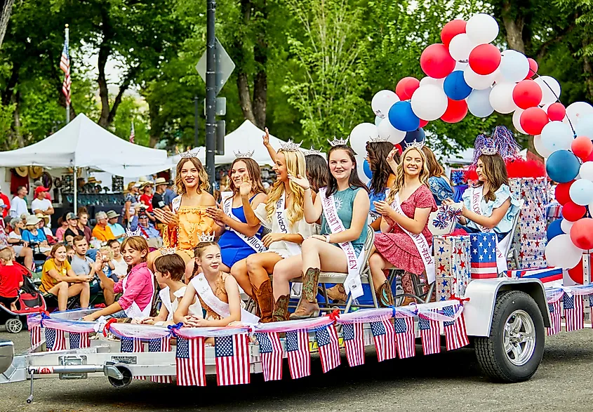 Fourth of July parade in Prescott, Arizona.