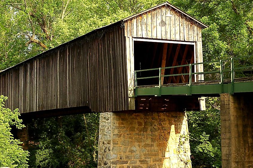 The Euharlee Covered Bridge.