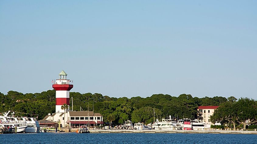 Waterfront view of Hilton Head Island