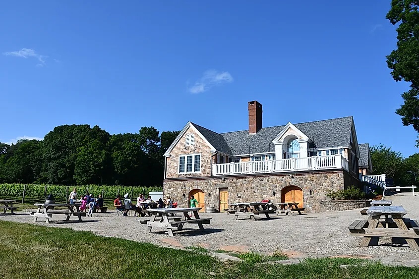 Chamard Vineyard in Clinton, Connecticut,