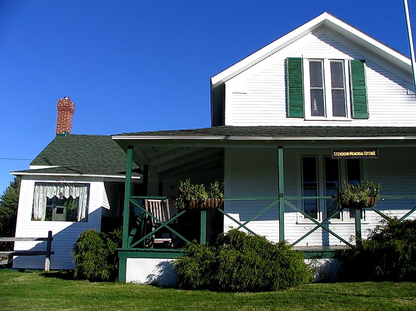 Robert Louis Stevenson's Cure Cottage in Saranac Lake, New York