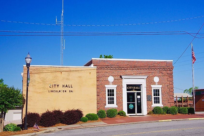 City hall.
