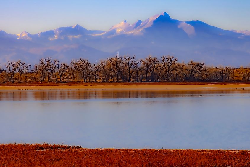 Barr Lake near Brighton, Colorado.