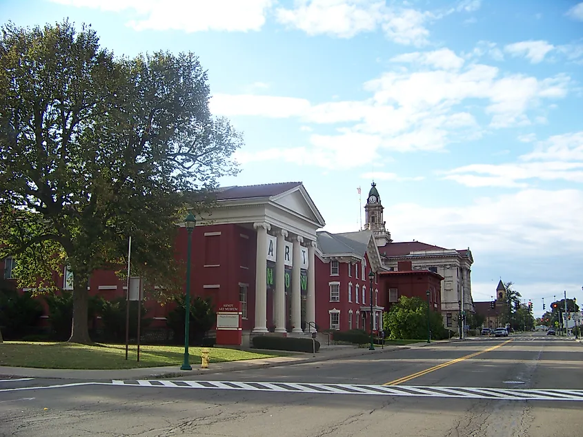 Elmira Civic Historic District, Main Street, Elmira, New York