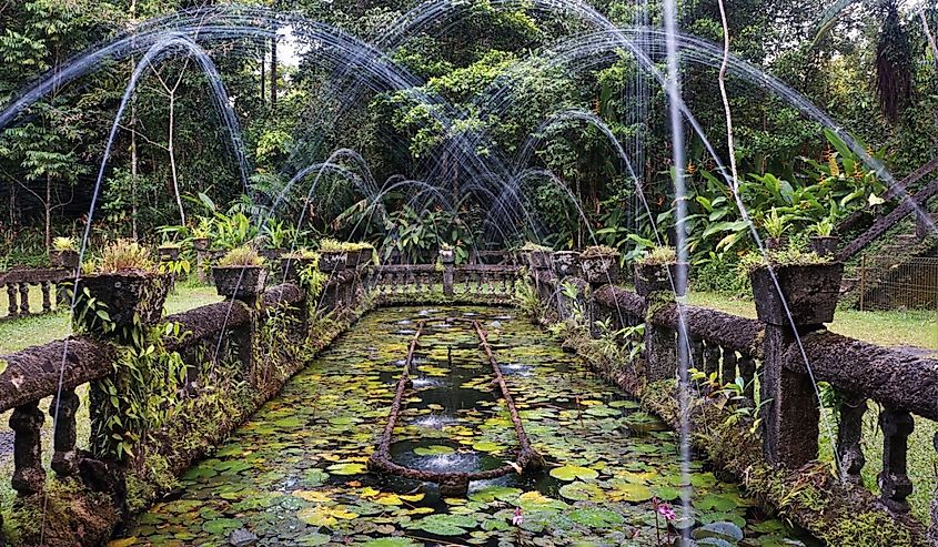 Paronella Park is a heritage-listed tourist attraction located at Mena Creek, Queensland, Australia