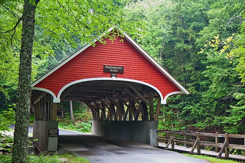 The Flume Covered Bridge