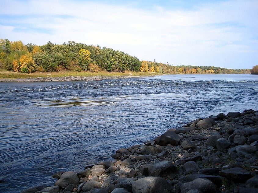 Rainy River, Franz Jevne State Park, Minnesota