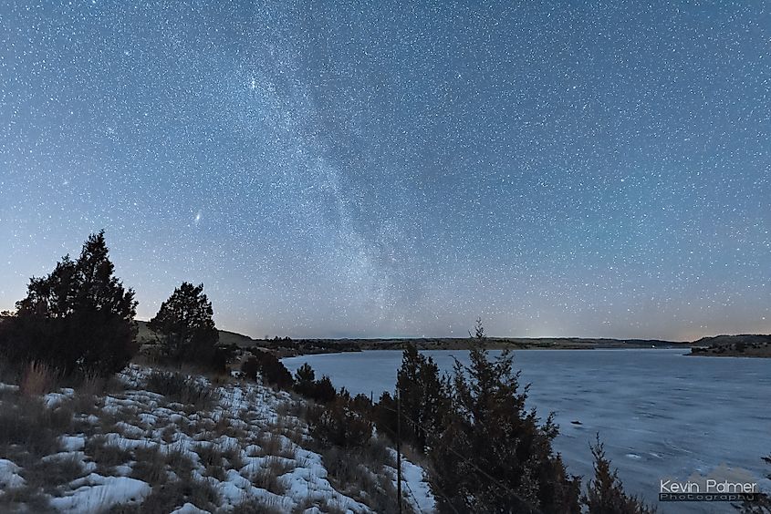 Overlooking Tongue River Reservoir