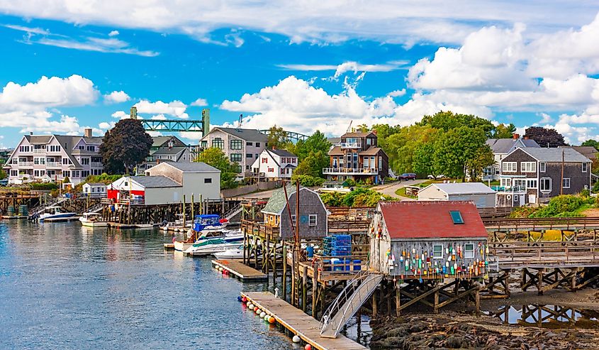 Portsmouth, New Hampshire, on the Piscataqua River.