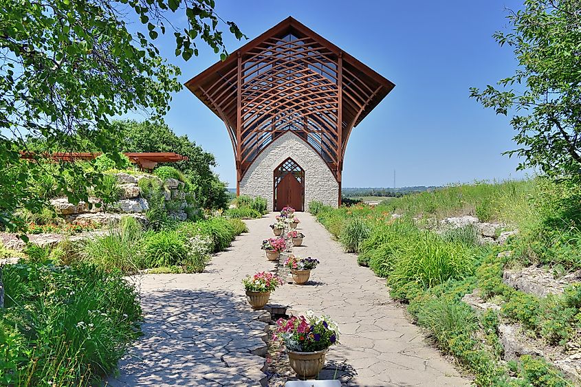 Holy Family Shrine near Gretna, Nebraska.