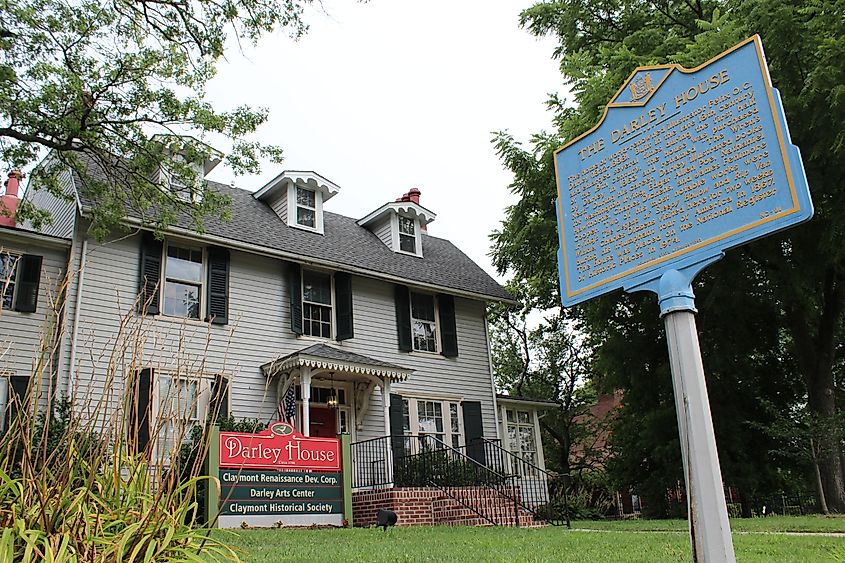 The Darley House in Claymont, Delaware.