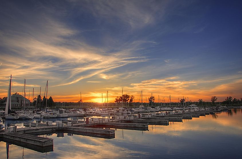 Winthrop Harbor Illinois Marina.