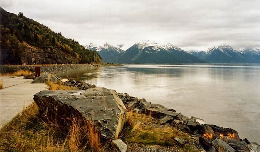 Near Bird Point, Seward Highway, Alaska.