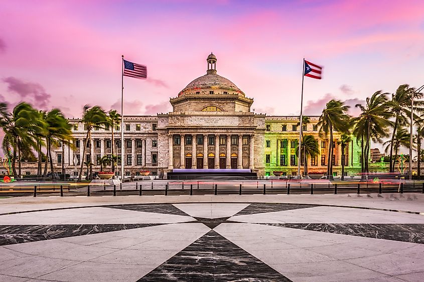 Capitol building of Puerto Rico