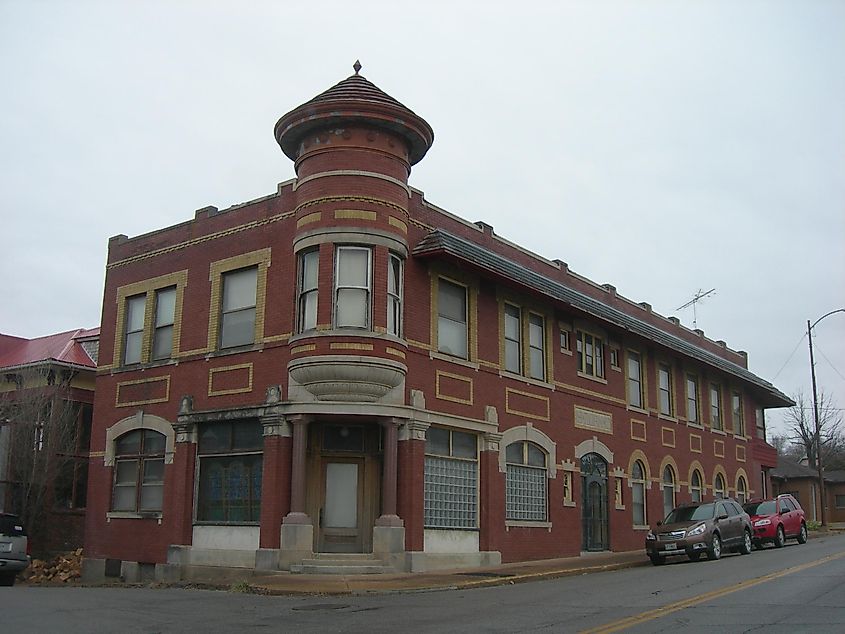 The Zorm Block in West Plains, Missouri