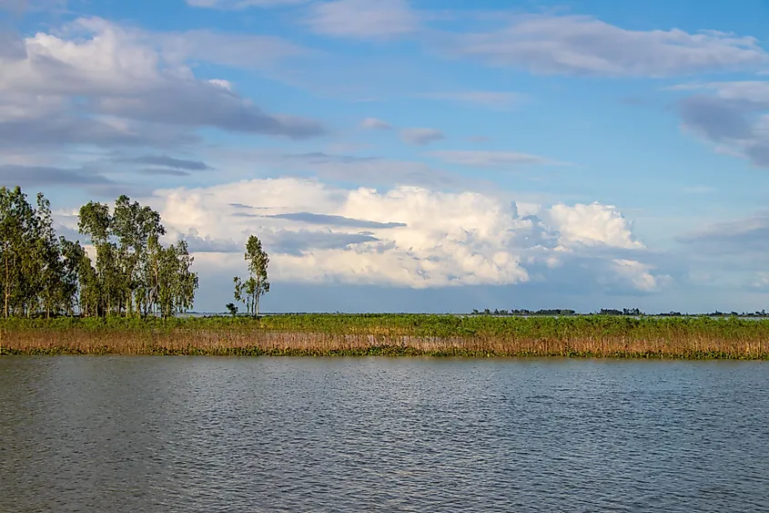 Brahmaputra River in Bangladesh