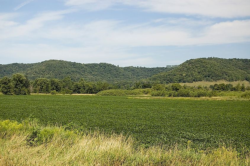Root River Valley in southeastern Minnesota.