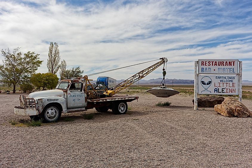 The Little AleInn in Rachel Nevada outside Area 51