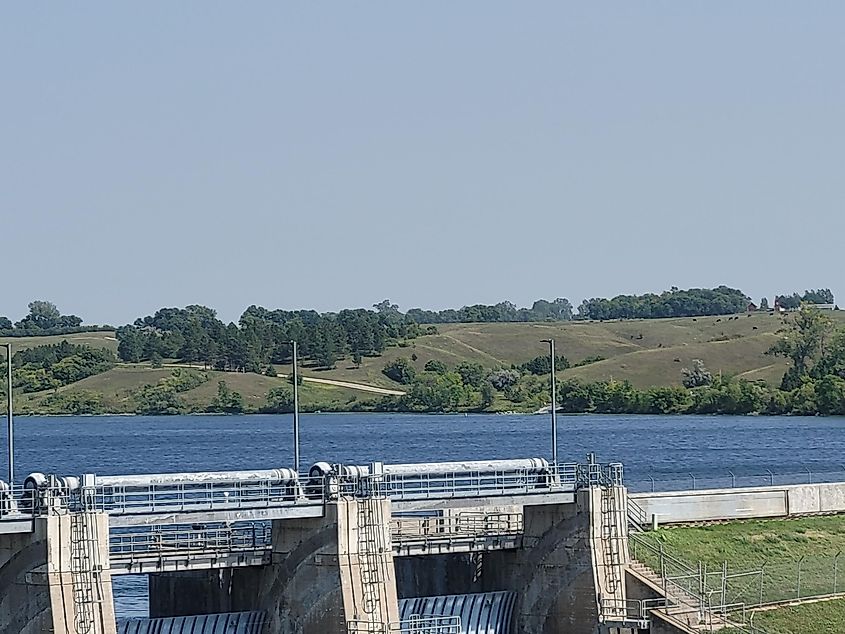 Baldhill Dam. Valley City, North Dakota.