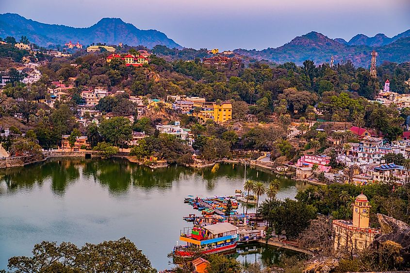 The hill station of Mount Abu.
