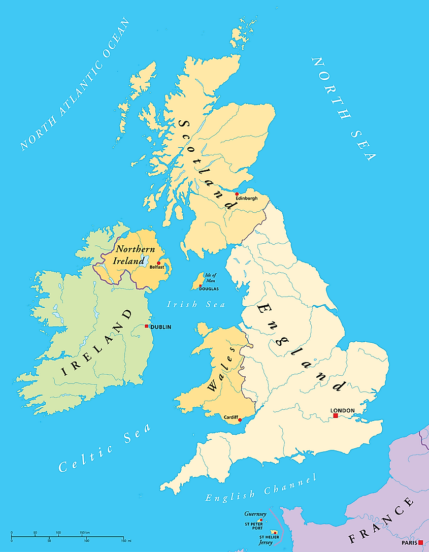 Great Britain map