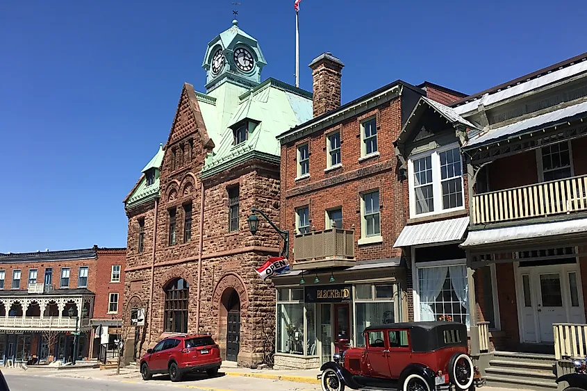 Mill Street in Almonte, Ontario.