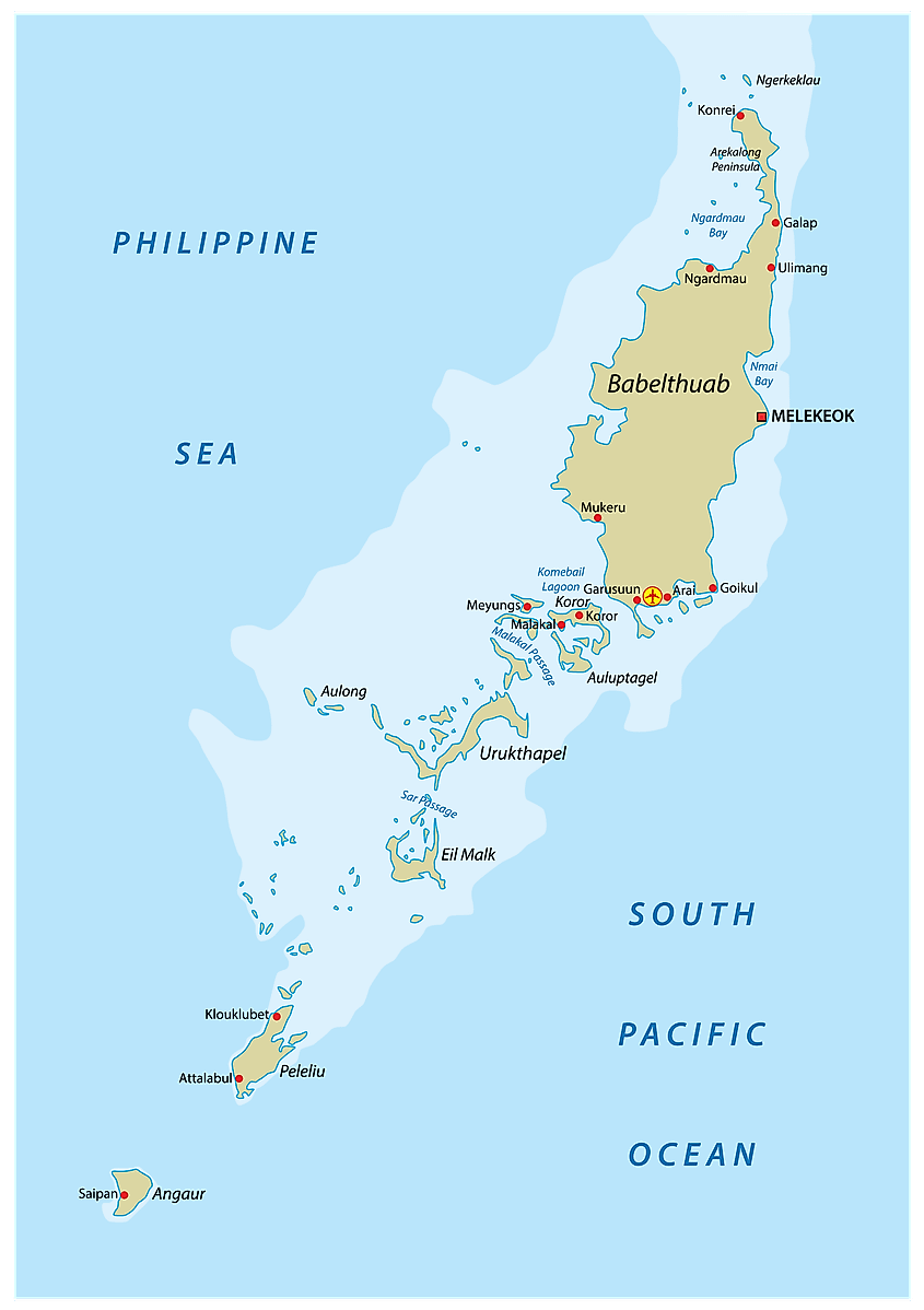 Palau Maps & Facts - World Atlas