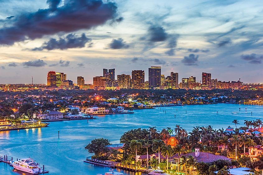 Skyline of Fort Lauderdale, Florida