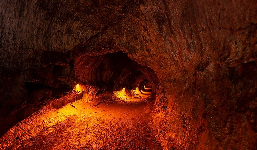 Thurston Lava Tube on Hawaii Big Island