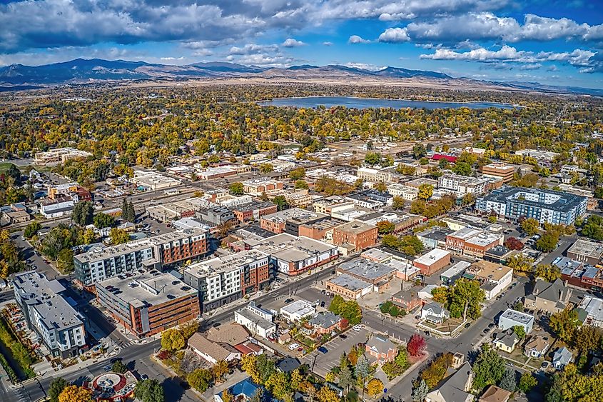 Loveland, Colorado, in fall.