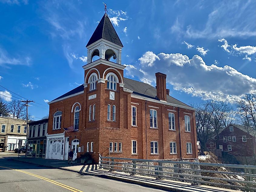 Honeoye Falls, New York, Village Hall.