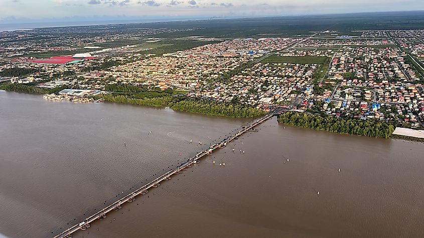 Old Demerara Harbour Bridge, Guyana