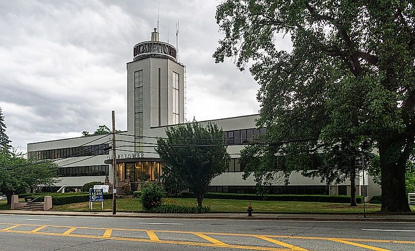 Cal-Art Tower, an Art Deco building in Providence Rhode Island.
