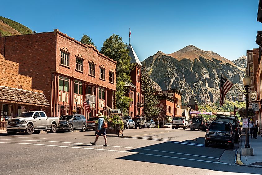 The Main Street in Telluride, Colorado. Image credit: Cavan-Images / Shutterstock.com
