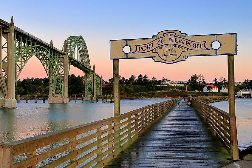 Yaquina Bay in Newport, Oregon. GCC Photography https://www.istockphoto.com/portfolio/GCC_Photography?mediatype=photography