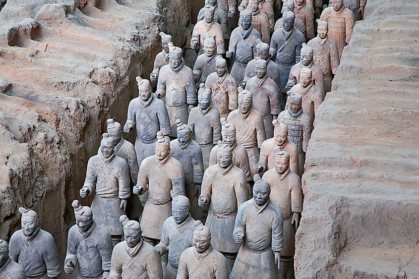 The Terracotta Army.