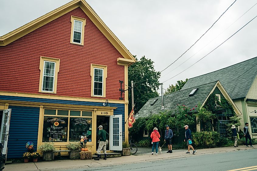 Mahone Bay in Nova Scotia, Canada