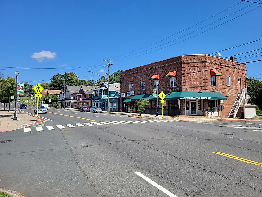 Main Street in Cromwell.