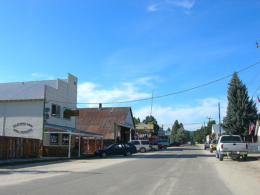 Downtown Idaho City, Idaho