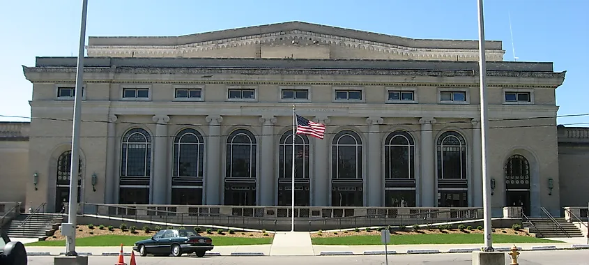 Scottish Rite Cathedral in New Castle, Pennsylvania
