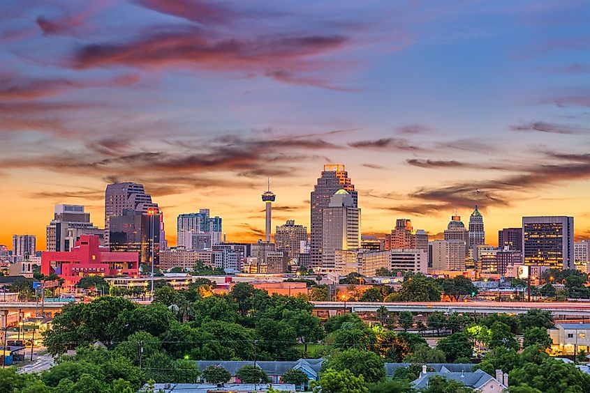 San Antonio, Texas, downtown skyline