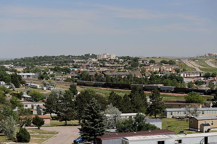 Gillette, Wyoming, as seen from Overlook Park