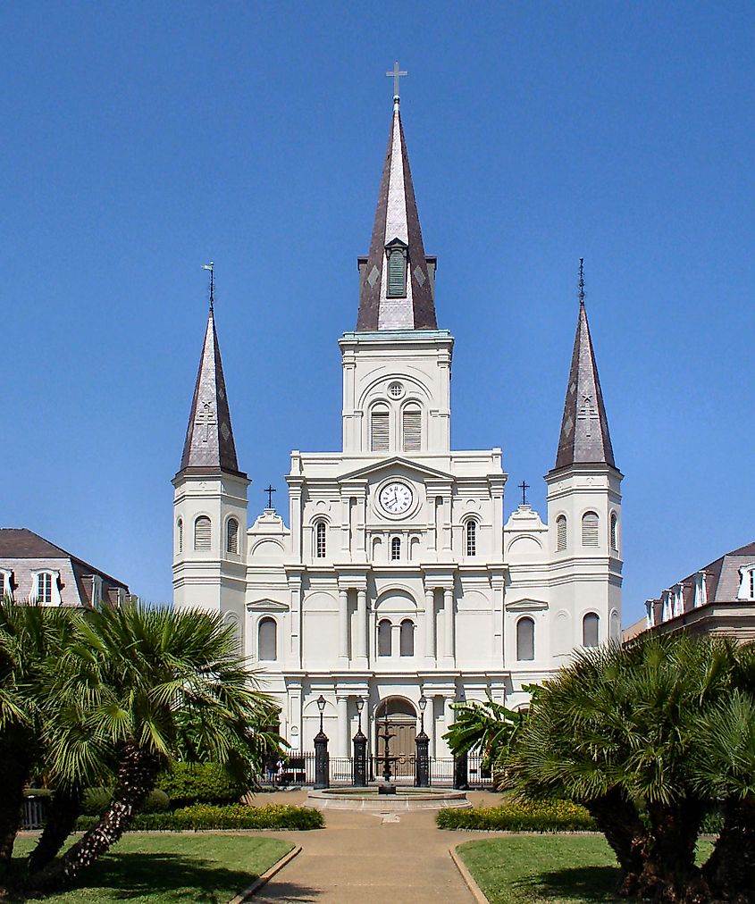 St. Louis Cathedral, New Orleans, by Rafal Konieczny.