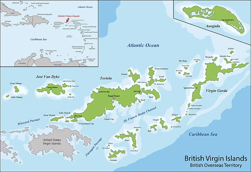 Us Virgin Islands Maps Facts World Atlas - vrogue.co