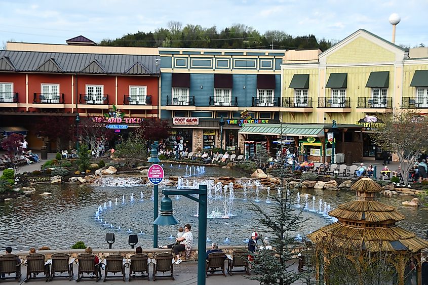 Great Smoky Mountain Wheel at The Island in Pigeon Forge, Tennessee
